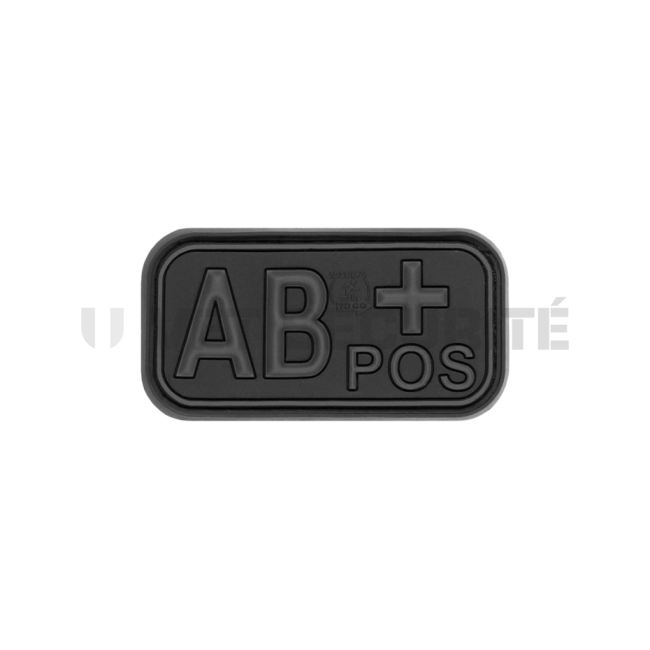 Patch rectangle groupe sanguin AB+ blackops - JTG