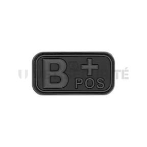 Patch rectangle groupe sanguin B+ blackops - JTG