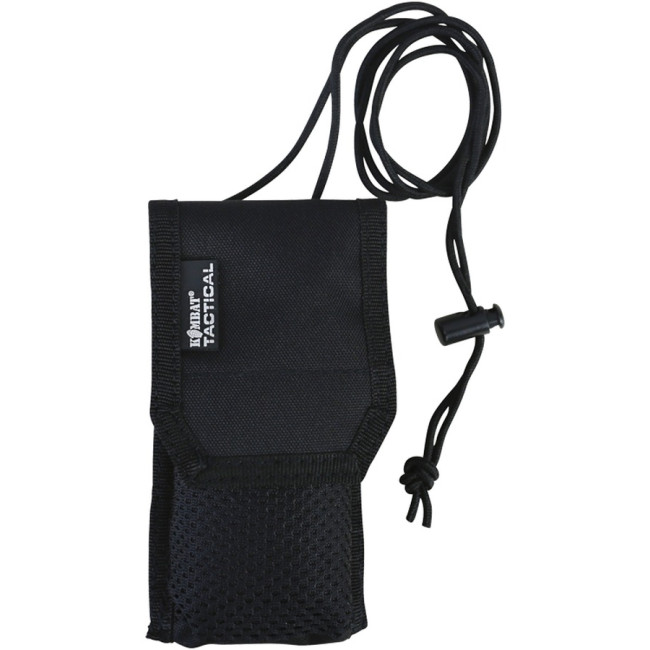 Etui na telefon czarne MOLLE - Kombat Tactical