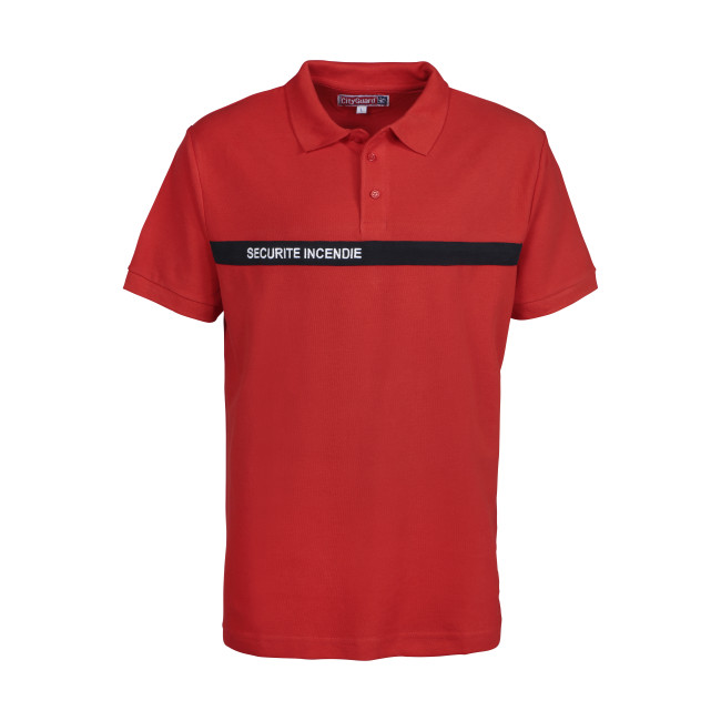 Feuerwehr-Sicherheits-Poloshirt - CityGuard