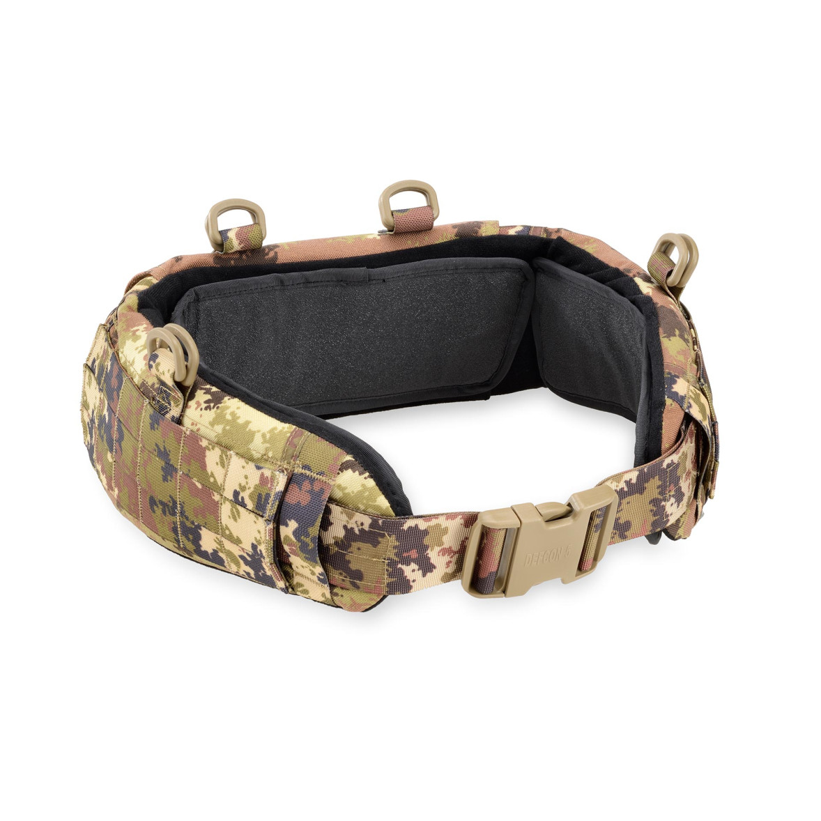 Defcon 5 Padded Belt Astrialpin Buckle, Molle Gürtel Mit Einsätzen, OD