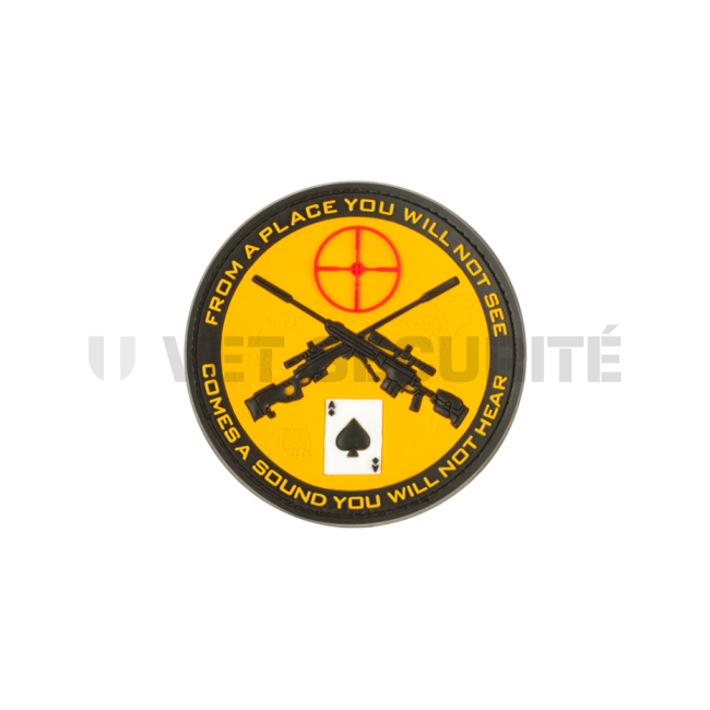 Sniper patch geel - JTG