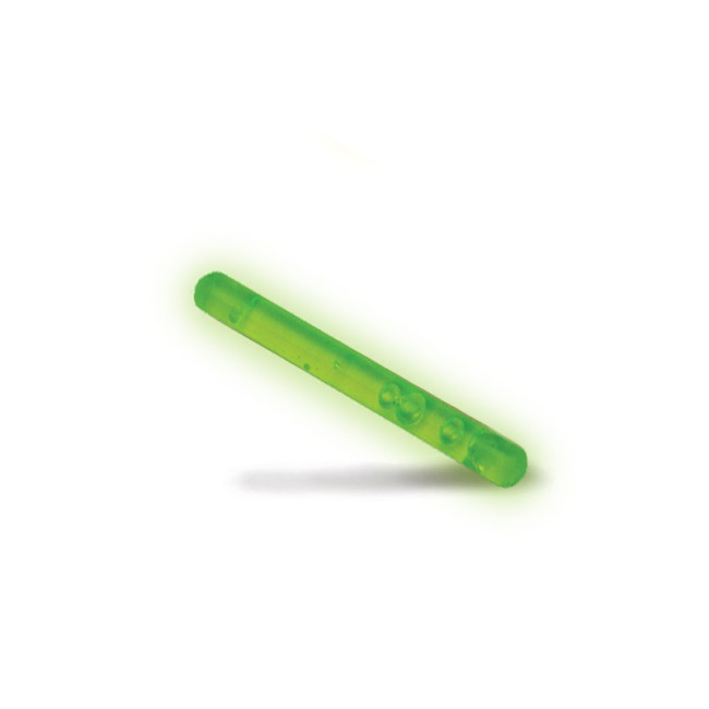 Bâton lumineux MINI 3.75 cm - 4 heures - vert - Cyalume