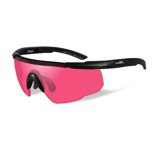 Lunettes Saber ADV Smoke/Orange/Rouge Black Frame - Wiley X