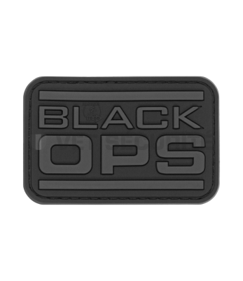 Patch rectangulaire Black OPS Noir - JTG