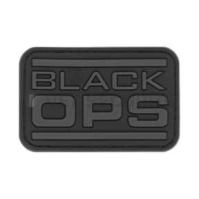 Patch rectangulaire Black OPS Noir - JTG