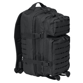 US Cooper Lasercut 25L rugzak zwart - Brandit