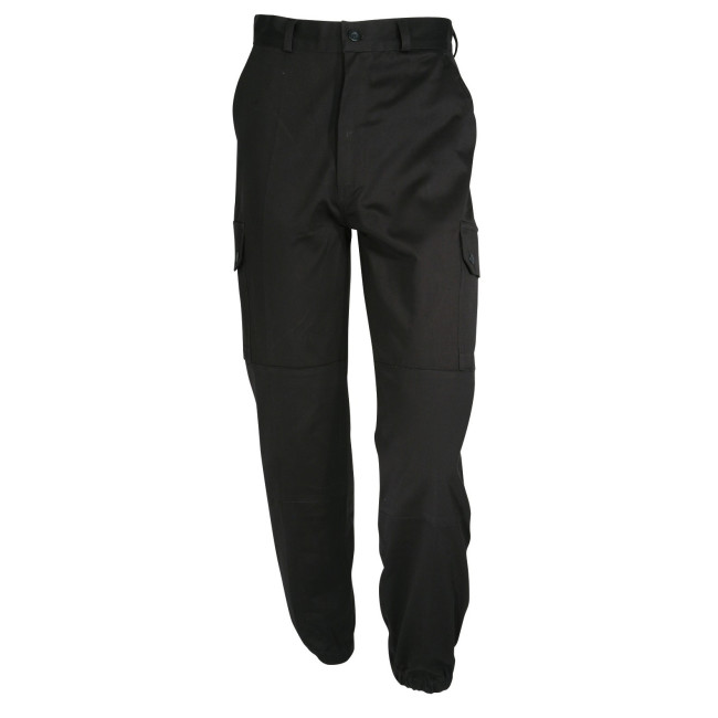 Pantalon F2 satijn zwart