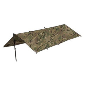 Waterdicht zeil Basha 2,5 x 1,7 m camouflage - Highlander