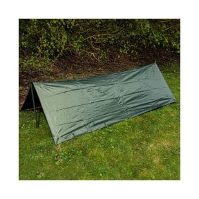 Bâche étanche Basha 2,5 x 1,7 m vert olive - Highlander
