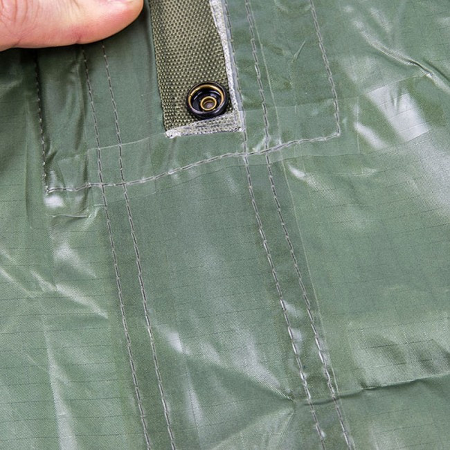 Waterdicht dekzeil Basha 2,5 x 1,7 m olijfgroen - Highlander