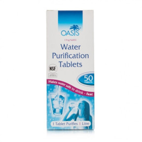 Pastilles purificatrices d'eau - Oasis