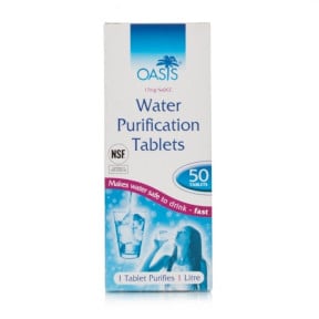 Pastilles purificatrices d'eau - Oasis
