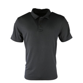 Schwarzes atmungsaktives Tactical Ventex Poloshirt - Kombat Tactical