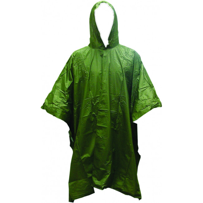 Poncho PVC olijfgroen - Highlander