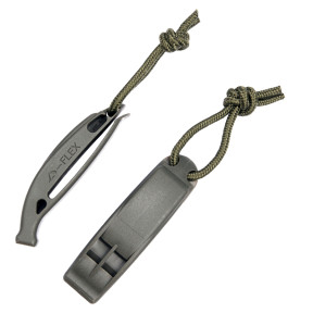 Lot de 2 sifflets Tactical vert - 101 Inc