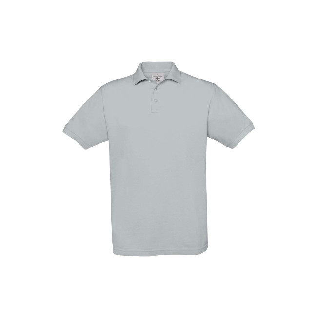 Polo manches courtes Gris clair - B&C