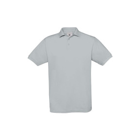 Polo manches courtes Gris clair - B&C