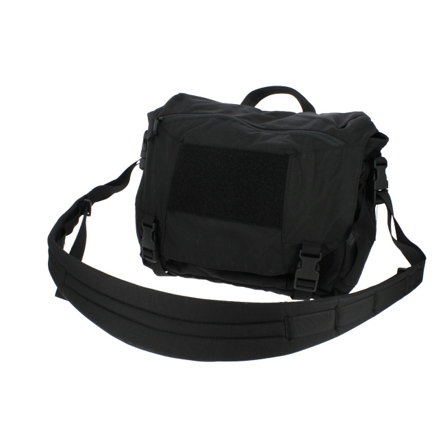 Mittlere schwarze Urban-Kuriertasche - Helikon