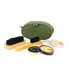Schuhputzset OD Grün - Miltec