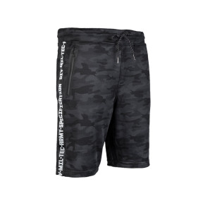 Trainingsshort Camo Zwart - Miltec
