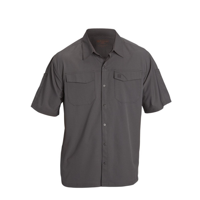 Koszulka z krótkim rękawem Freedom Flex Szara - 5.11 Tactical