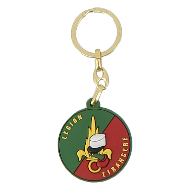 Porte Clefs Pvc Légion Rond - DMB Products