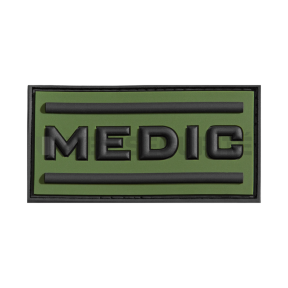 Patch médic rubber vert - JTG