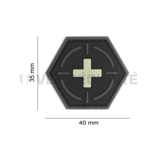 Phosphoreszierender taktischer Medic-Patch - JTG