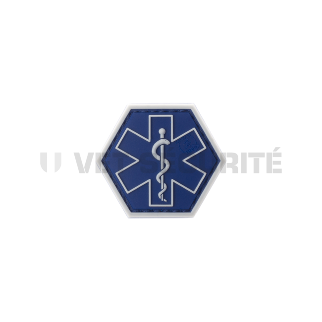 Patch hexagonal paramedical bleu - JTG 