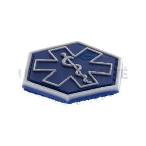 Hexagonaler blauer Sanitäter-Patch - JTG