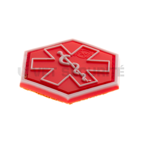 Patch hexagonal paramedical rouge - JTG 