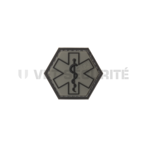 Patch hexagonal paramedical gris - JTG 