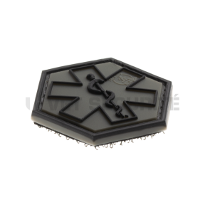 Patch hexagonal paramedisch grijs - JTG