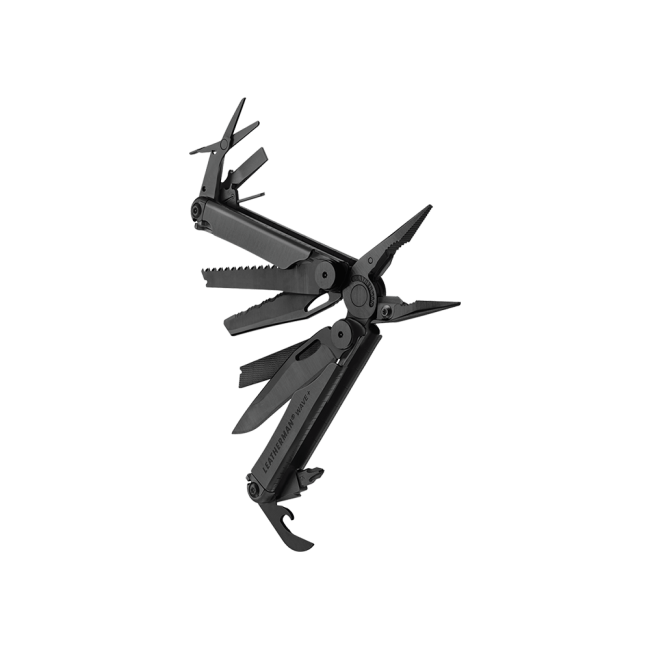 Multifunctionele tang 18 gereedschappen Wave Plus Zwart - Leatherman