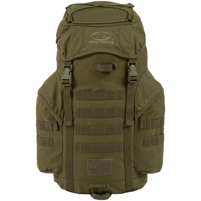 Sac à dos Forces 66L vert olive - Highlander Sac à dos Forces 66L vert olive - Highlander