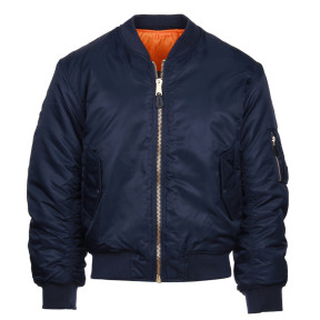 Kurtka bomber lotniczy MA-1 niebieski - Fostex Garments