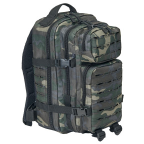 US Cooper Lasercut 25L Darkcamo Rugzak - Brandit