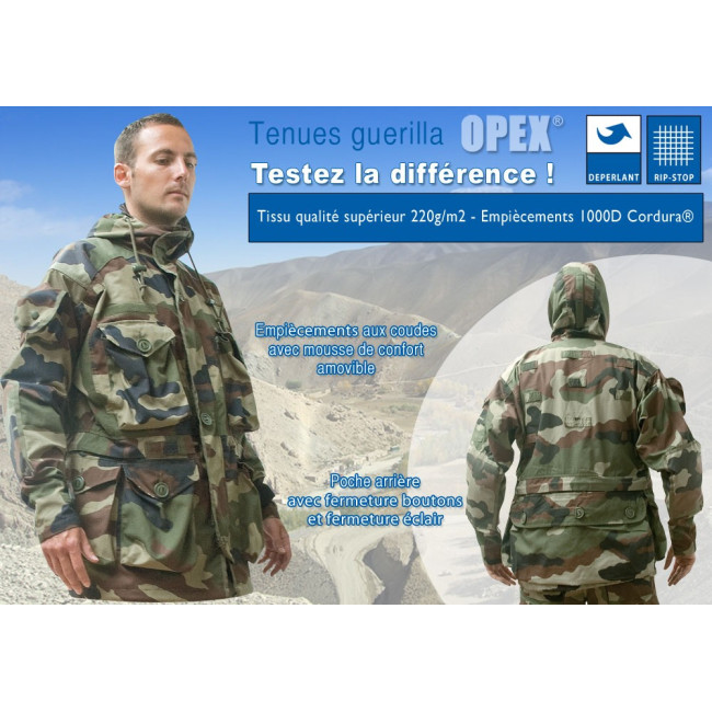 Veste Guerilla Ripstop CE OPEX