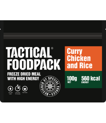 Repas Poulet au Curry et Riz - Tactical Foodpack