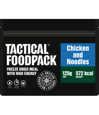 Repas lyophilisé Nouilles et Poulet - Tactical Foodpack