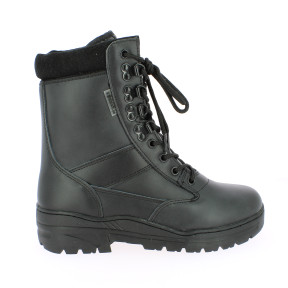 Schwarze Lederstiefel Patrol Boots - Kombat Tactical