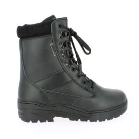 Schwarze Lederstiefel Patrol Boots - Kombat Tactical