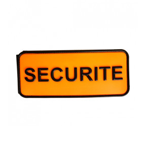 Brassard SECURITE gomme plastique - Ares