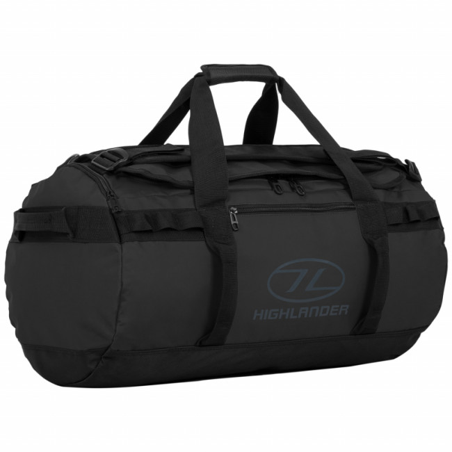 Waterdichte reistas STORM 45L zwart - Highlander