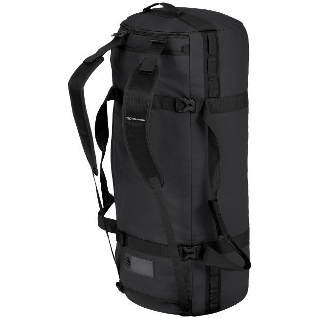 Waterdichte reistas STORM 120L zwart - Highlander