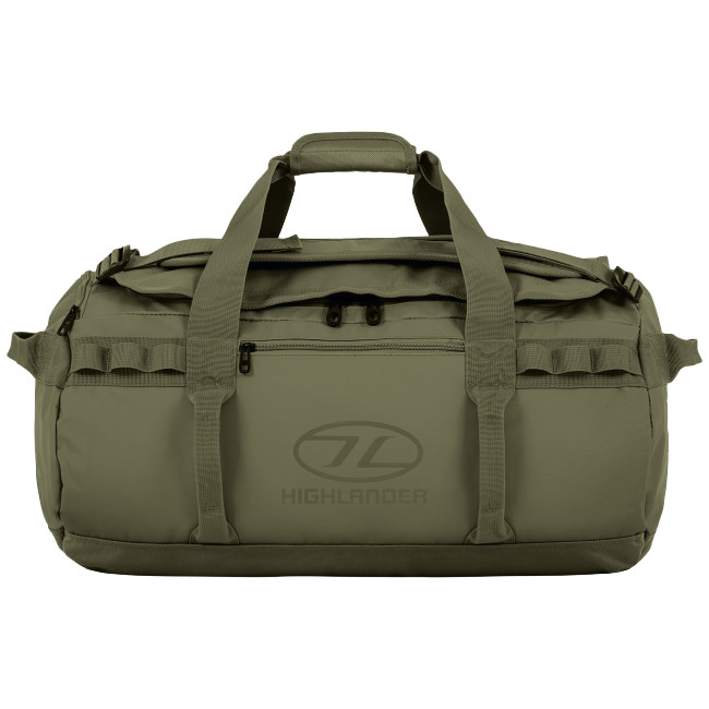 Sac de voyage imperméable STORM 65L vert olive - Highlander
