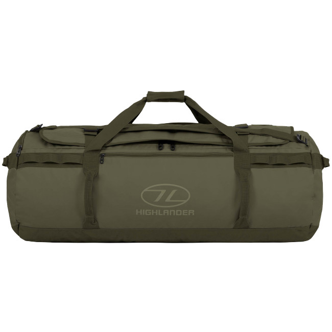 Sac de voyage imperméable STORM 120L vert olive - Highlander