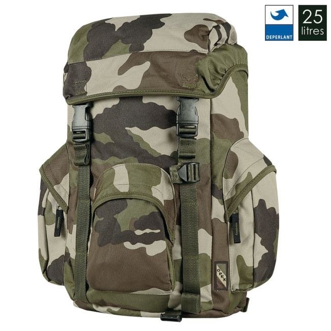 Sac à dos militaire 25L Camouflage - Patrol Equipement