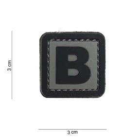 Patch 3D en PVC lettre F - 101 Inc